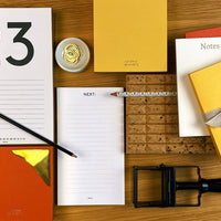 Colorpads: Red with gold edging