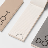 To Do Pad: Neutrals