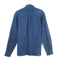Neil Long Sleeves Shirt Cotton Kora in Dark Indigo