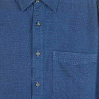 Neil Long Sleeves Shirt Cotton Kora in Dark Indigo