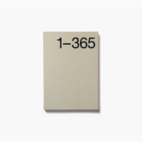 365 Journal Planner with Pocket, Khaki Concrete 7535