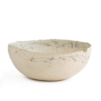 Flower Seed Nest Bowl with Gold