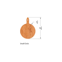 Circle Cutting & Serving Boards