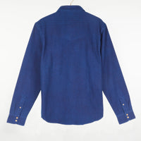 Kalpa Western Shirt Embroidered Indigo