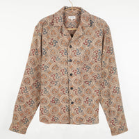 Kinnaur Overshirt Cotton Wool Tile Print