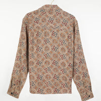 Kinnaur Overshirt Cotton Wool Tile Print