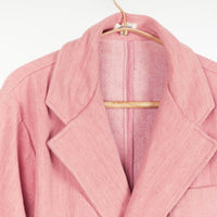 Parvati Unisex Blazer Cotton Twill Dusty Rose