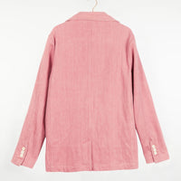 Parvati Unisex Blazer Cotton Twill Dusty Rose