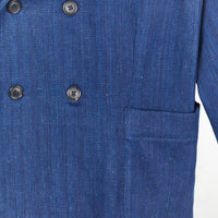 Parvati Unisex Blazer Cotton Twill Indigo