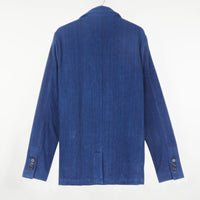 Parvati Unisex Blazer Cotton Twill Indigo