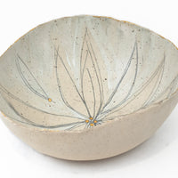 Gathering Bowl Medium With Gold 341-G