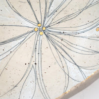 Gathering Bowl Medium With Gold 341-G