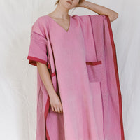Gypsy Pink Tribeca V-Neck Kaftan