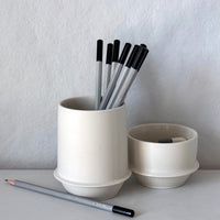 KW Desk Cup or Catch-all: Ivory