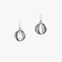 Lantern Earrings - Silver