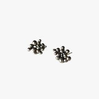 Particle Earrings - Silver