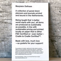 365 Journal Planner with Pocket: Chestnut 7522