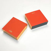 Colorpads: Red with gold edging