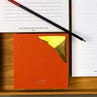 Colorpads: Red with gold edging