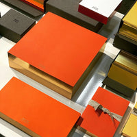 Red Jotters with Gold Edges (set of 2)