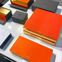 Colorpads: Red with gold edging