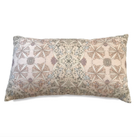 Bloomful Journey Reversible Pillow 24"x14" Wisteria/Celadon