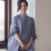 Aanya Tunic in Ikat