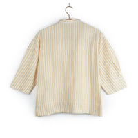 Hema Tie Top in Yellow Stripes