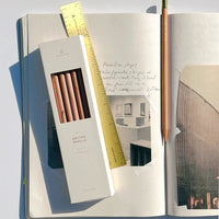 Bronze-tipped Natural Wood Pencils