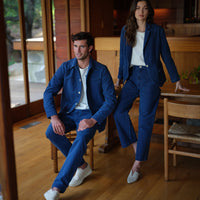 Blake Blazer Unlined in Organic Cotton