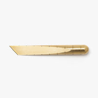 Desk Knife: Brass