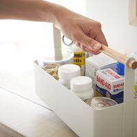 Storage Caddy - Large - Steel + Wood