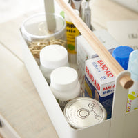 Storage Caddy - Large - Steel + Wood