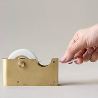 Korean Brass Tape Dispenser: Single