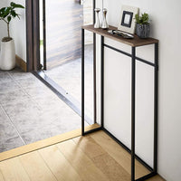 Narrow Entryway Console Table (32" H) - Steel