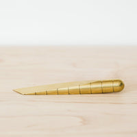 Desk Knife: Brass