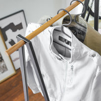 Coat Rack with Shelf (55" H) - Steel