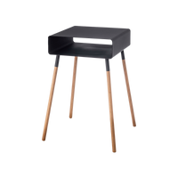 Storage Table - Tall (23" H) - Steel + Wood
