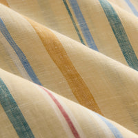 Fez Shirt in Striped Linen