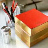 Colorpads: Red with gold edging