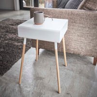 Storage Table - Tall (23" H) - Steel + Wood