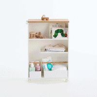 Rolling Storage Cart (27" H) - Steel