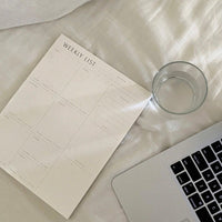 Weekly List Planner Pad