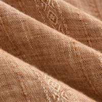 Edith Blouse in Linen Jacquard