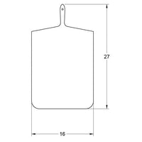 Mega Whale Bone Cutting Board Cherry