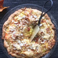 Hand Forged Pie & Cake Server. Brass and Steel