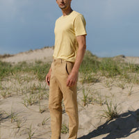 Men's Skye Trouser in Garment Dyed Japanese Twill - Final Sale