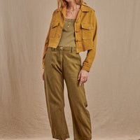 Women's Cropped Blaven Japanese Twill Jacket - Final Sale