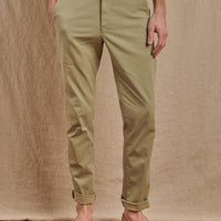 Men's Skye Trouser in Garment Dyed Japanese Twill - Final Sale