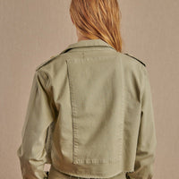 Women's Cropped Blaven Japanese Twill Jacket - Final Sale